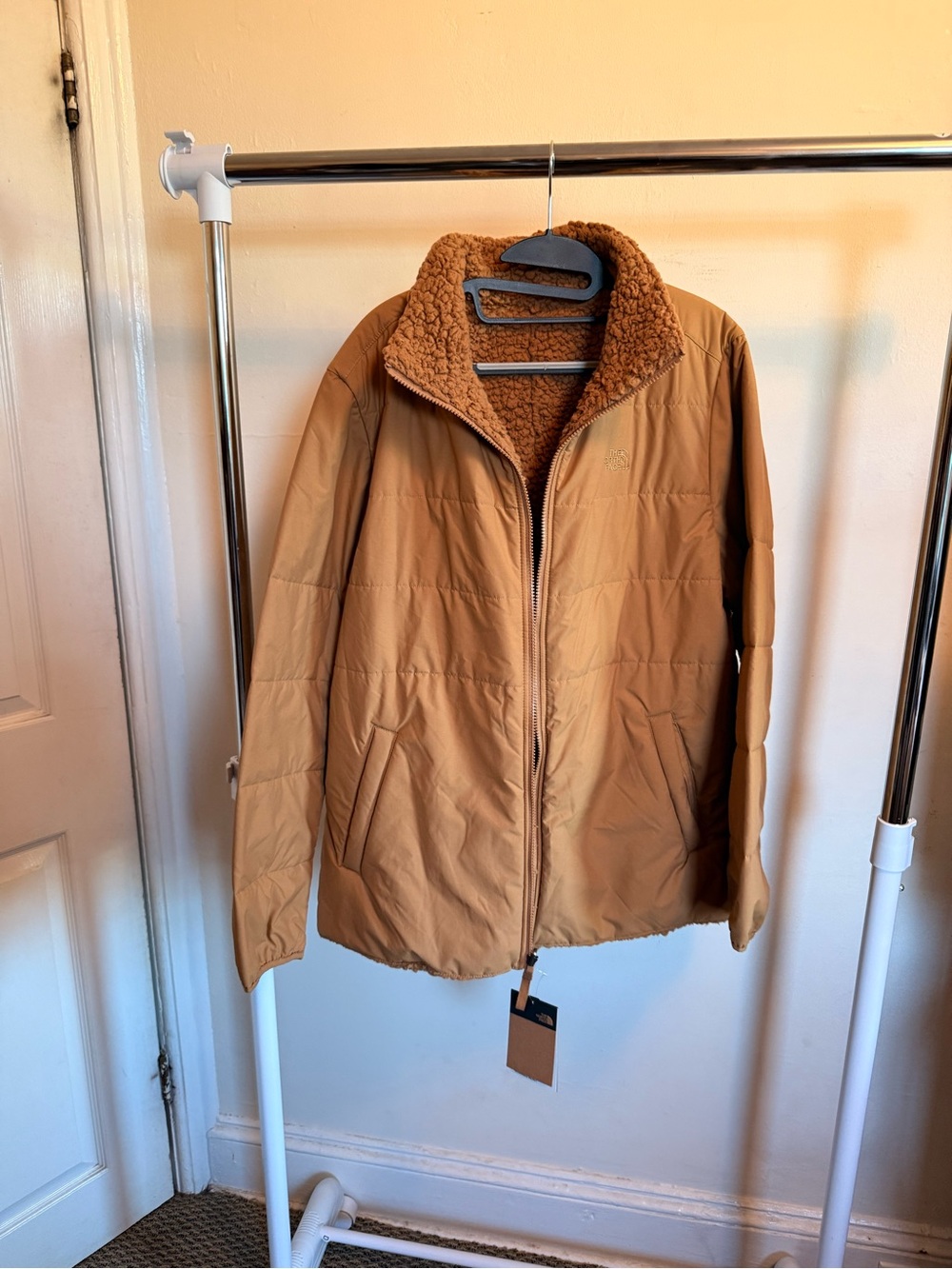 The North Face Cedar Brown Sherpa Fleece Jacket